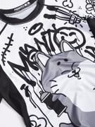 MANTO DEBZA RASHGUARD -WHITE